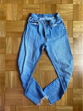 Vintage Levi Strauss light blue jeans